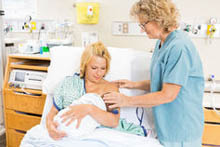 Breastfeeding image 